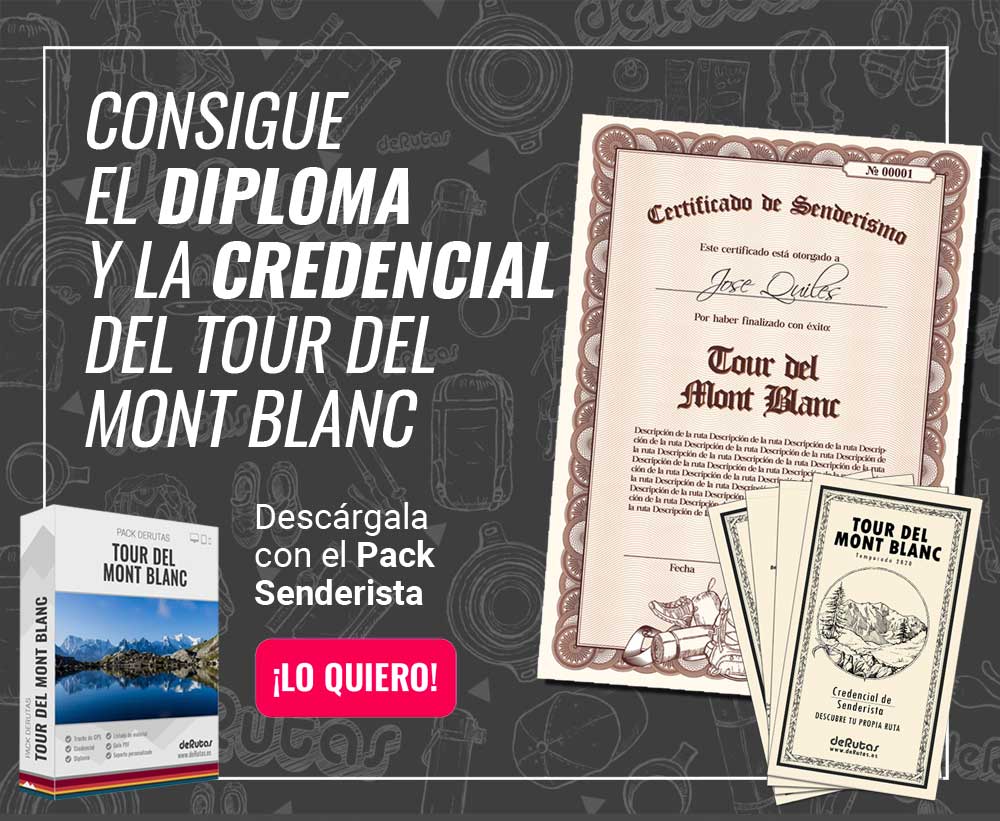Tour del Mont Blanc diploma